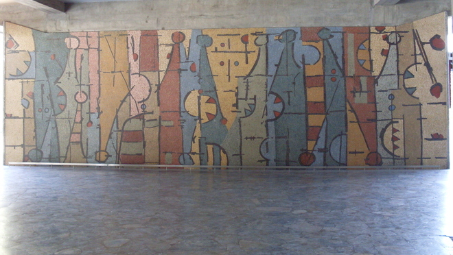 Mural de Oswaldo Vigas
