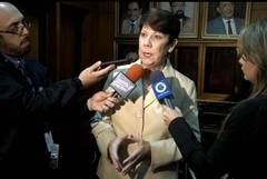 Rectora Cecilia García Arocha respalda movilización estudiantil