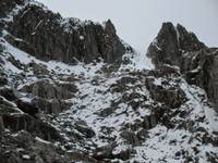 Pared Sur del Bolívar en Invierno