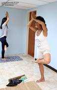 Profesora del Club Universitario de Yoga, Rafaela de Llanca