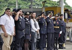 Director Formación Integral y Proyección Universitaria UCV Maracay, Ing. Agustín Aveledo; Padrino de la promoción, Teniente Luis Bonilla; I Comandante Bomberos UCV Caracas, Teniente Coronel Rosario Alanis; Decana Facultad Ciencias Veterinarias, Isis Vivas; I Comandante con jerarquía de Coronel Bombero UCV Maracay, Jorge Luis Ugarte; Comandante Bomberos Forestales de Aragua, Coronel Adolfo Valdez; Mayor Bomberos UCV Maracay, Nelia Oropeza y Comandante Bomberos Univ. Simón Rodríguez, Primer Teniente Augusto Moreno.