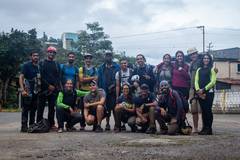 Grupo CEU durante la Salida en La Guairita