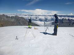 Practicas en el Glaciar