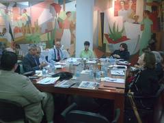 Rectores reunidos en sesión de la AVERU