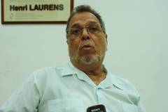 Presidente de la APUCV, Víctor Márquez y Vicepresidente de la APUCV, Tulio Olmos