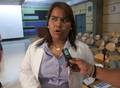 Hilda Rubí González, dirigenta estudiantil de la Facultad de Medicina UCV