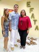 Organizadora del evento, Lilian Carrero; director del TUM, Martin Pacheco y jefa del Dpto. de Cultura UCV Maracay, Nitzi Pino