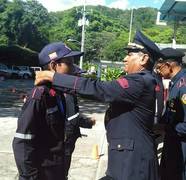 Coronel Jorge Ugarte, primera autoridad de los Bomberos UCV Maracay