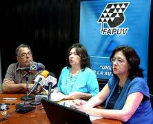 Profesores universitarios a través de FAPUV exigen reivindicaciones al Ejecutivo