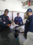 Cnel. (B) M. V. Jorge Luis Tartaret votando
