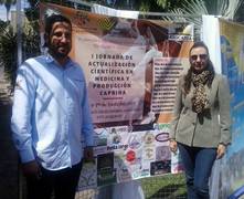 Br. Juan Chacín y decana de la Facultad de Ciencias Veterinarias, Isis Vivas Pivat