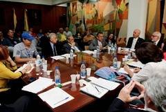 Reunión AVERU realizada en despacho rectoral de la UCV