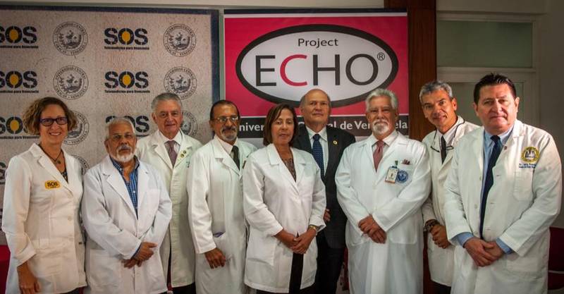 El proyecto ECHO se inaugura en Venezuela Se discuten casos clínicos en ...