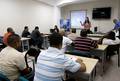 Vigilantes en el curso sobre las drogas