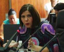 La Directora de Presupuesto, Miren Caires/El Consejo Universitario estuvo presidido por el Vicerrector Administrativo, Bernardo Méndez