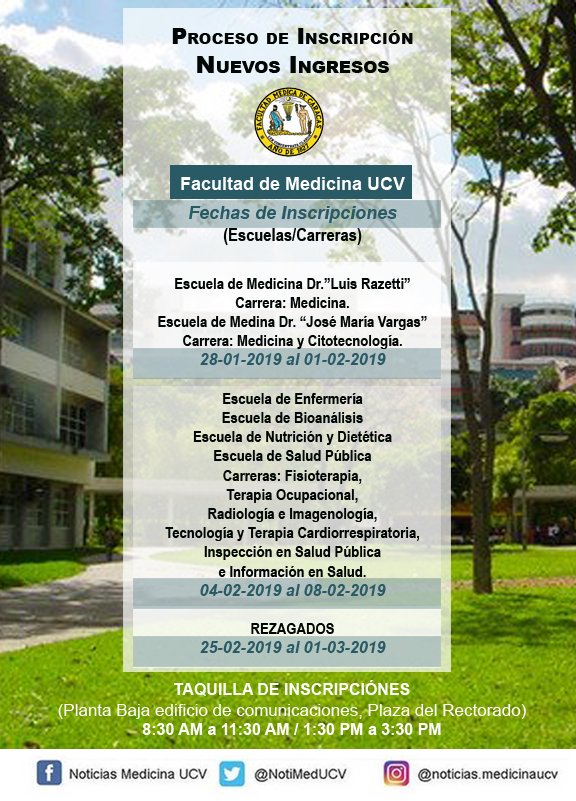 ¿Cómo inscribirme en la UCV 2022?